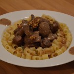 Rognons De Boeuf Carottes Champignons Et Sauce Moutarde Maevab